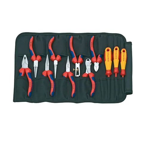 KNIPEX Pliers & Screwdriver Set In Toolbag 11 Piece – image 1