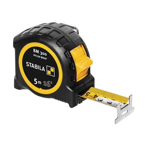 Stabila BM 300 Robust Pocket Tape 5m/16ft (Width 27mm) – image 1
