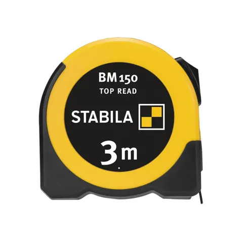 Stabila BM150 Pocket Tape Measure - 3m (Width 16mm) – image 1