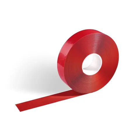 Vloermarkeringstape DURALINE 50mmx30m rood – afbeelding 1