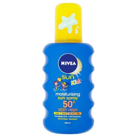 Nivea SPF 50+ Kids Hydraterende Zonnespray - 200 ml – afbeelding 1