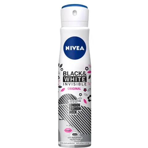 Nivea Black & White Invisible Limited Edition - 150ml – image 1
