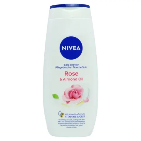 Nivea Indulging Moisture Douchecrème Roos & Amandelolie - 250 ml – afbeelding 1