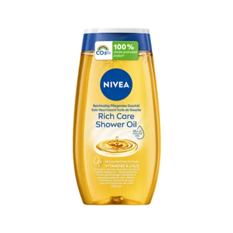 Nivea Rijke Verzorging Douche Olie - 200ml – afbeelding 1