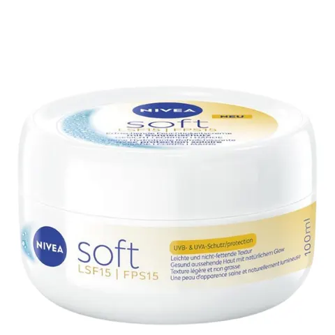 Nivea Soft Moisturizing Cream SPF15 - 100 ml – image 1
