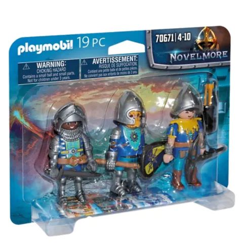 Set di personaggi Playmobil Novelmore Cavalieri – immagine 1