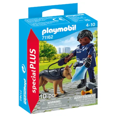 Playmobil Special Plus Poliziotto con cane – immagine 1