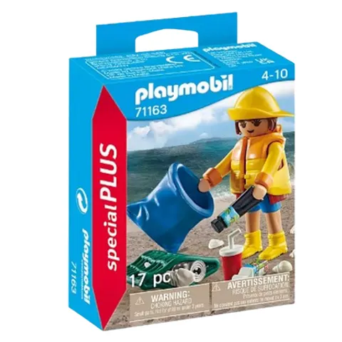 Playmobil Special Plus Environmentalist Beach Cleaner – 71163 – image 1