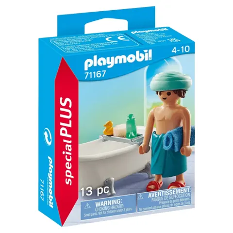Playmobil Special Plus Man with Bathtub Playset – image 1