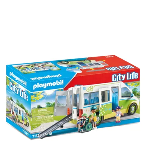 Playmobil City Life Schoolbus Speelset – afbeelding 1