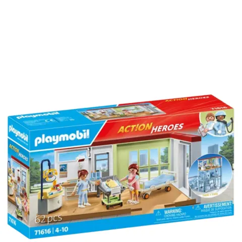 PLAYMOBIL 71616 Action Heroes Maternity Ward – image 1
