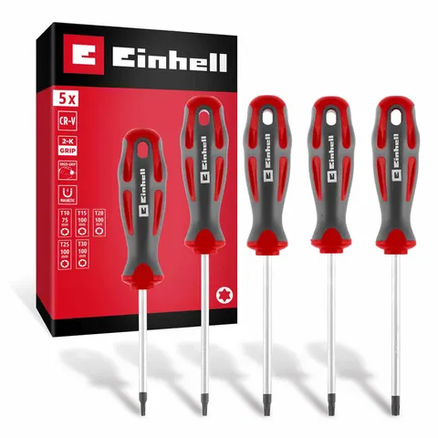 Einhell Zestaw wkrętaków Torx - 5 cz. – zdjęcie 1