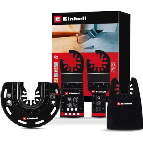 Einhell 4 Piece Multi-tool Blade Set – image 1