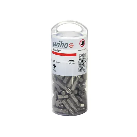 Wiha Standard Pozi Screwdriver Bits Bulk Tub – image 1