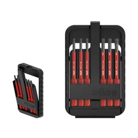 Wiha Slimbit Electric 7 Piece Torx Screwdriver Bit Set – image 1
