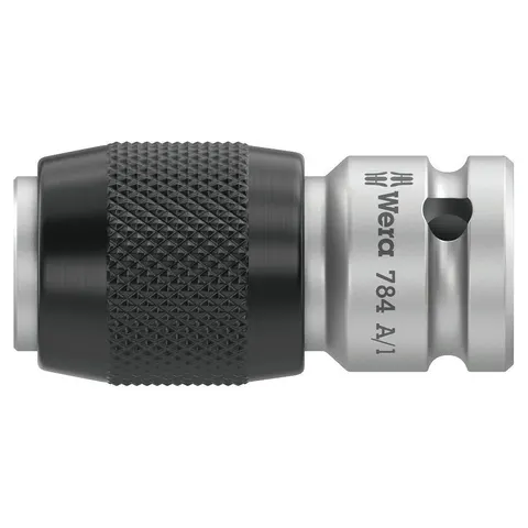 Wera 784A/1 1/4" Square Drive to 1/4" Hex Screwdriver Bit Holder – image 1