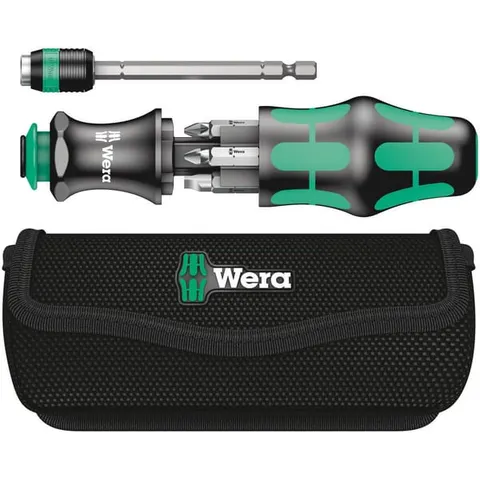 Wera 7 Piece Kraftform Kompakt Screwdriver Set – image 1