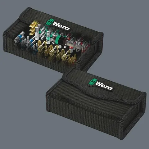 Wera Rapidaptor 61 Piece Bit Safe Screwdriver Bit Set – image 1