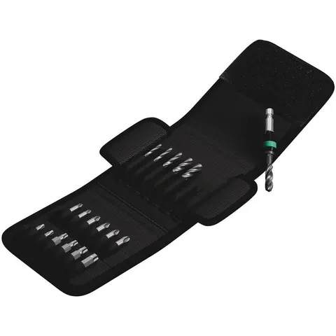 Wera 19 Piece 1/4" Hex Shank HSS Drill and Screwdriver Bit Set – image 1