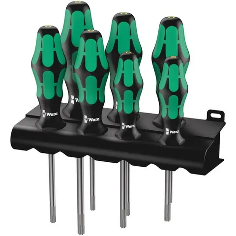 Wera 7 Piece Kraftform Plus 367/7HF Torx Screwdriver Set – image 1