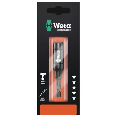 Wera 897/4 IMP R Impaktor Magnetic Screwdriver Bit Holder – image 1