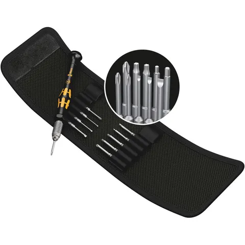 Wera 11 Piece Kraftform Kompakt Micro ESD Screwdriver Set – image 1