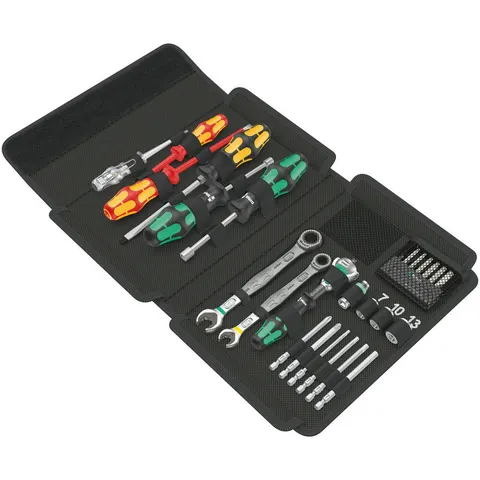 Wera Bit-Sortiment 4013288170132 in Textilbox Wera – Bild 1