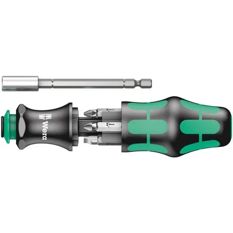 Wera 7 Piece Kraftform Kompakt 28 Screwdriver Bit Set – image 1