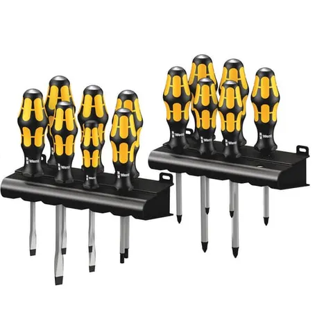 Wera 13 Piece Kraftform Chiseldriver Screwdriver Set – image 1