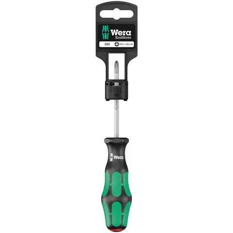 Wera 350 PH SB Kraftform Plus Phillips Screwdriver – 350PHSB – image 1