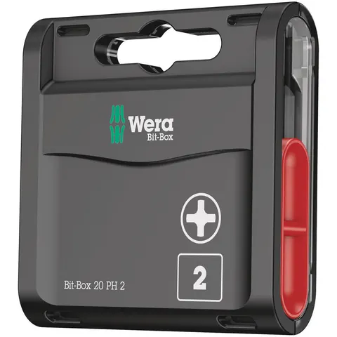 Wera Bit-Box Extra Hard Phillips Screwdriver Bits – image 1