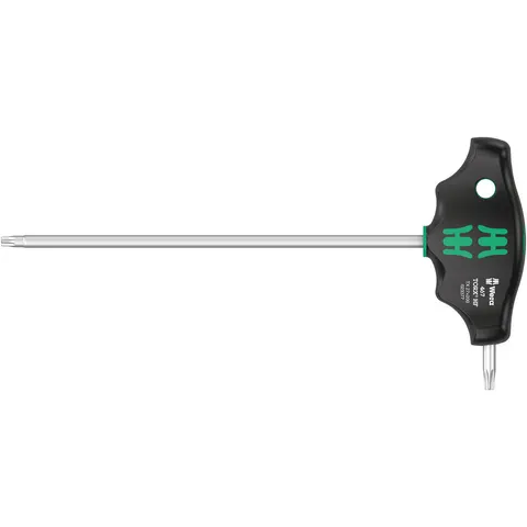 Wera 467 HF Holding Function T Handle Torx Screwdriver – 467TORXHF – image 1