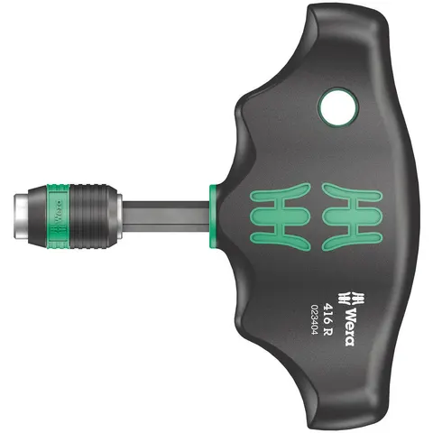 Wera 416 R Rapidaptor Bit Holder T Handle Screwdriver – image 1