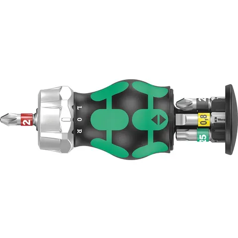 Wera 6 Piece RA2 Kraftform Kompakt Stubby Screwdriver Set – image 1