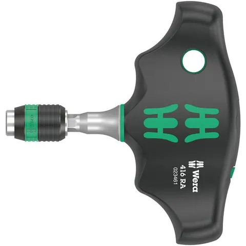 Wera 416 RA Ratchet Rapidaptor T Handle Screwdriver – image 1