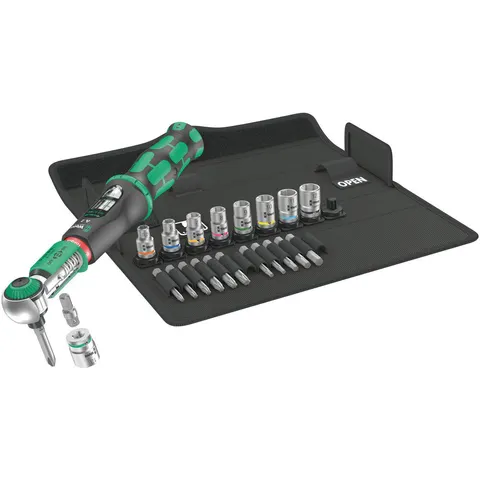 Wera Safe Torque A2 1/4" Torque Wrench and Screwdriver Set – image 1