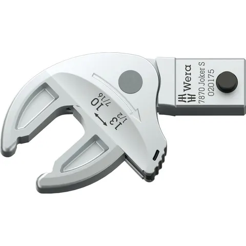 Wera 7870 Joker Self Setting Insert Spanner for X and XP Click Torque Wrenches – 5020175001 – image 1