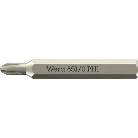 Wera 851/0 PH 4mm Hex Drive Micro Phillips Screwdriver Bit – 5058122001 – image 1