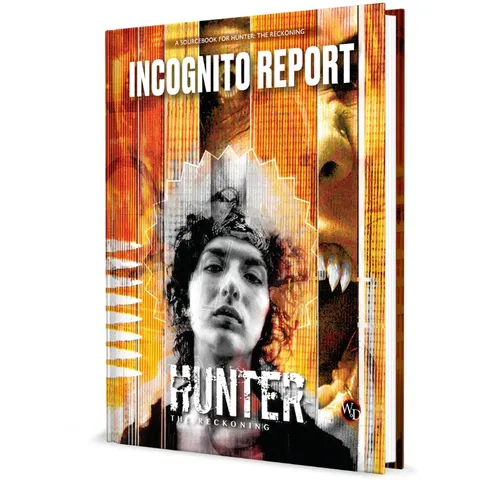 Hunter The Reckoning 5th Edition RPG Incognito Report - Engels – afbeelding 1