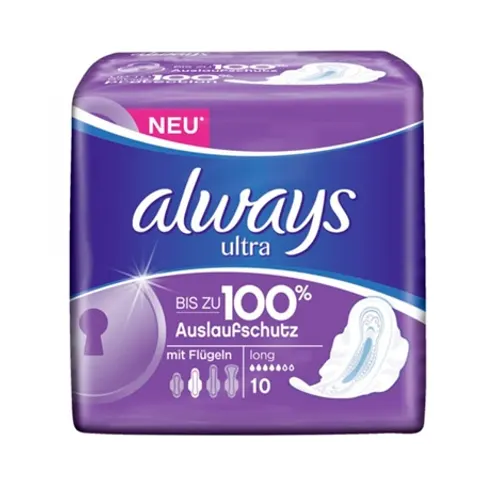 Always Ultra Long Plus 10 stuks – afbeelding 1