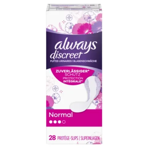 Always Discreet Abs 3 Normal Liners - 28 stuks – afbeelding 1