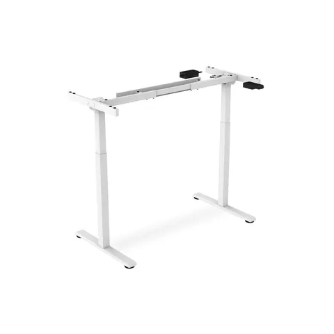 Digitus Height Adjustable Table Frame - 2 Levels - White – image 1
