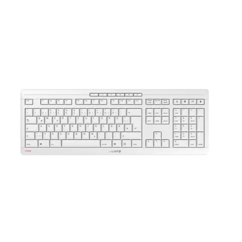 CHERRY Stream Desktop Recharge - Tastatur-Maus-Set (Grau) – Bild 1