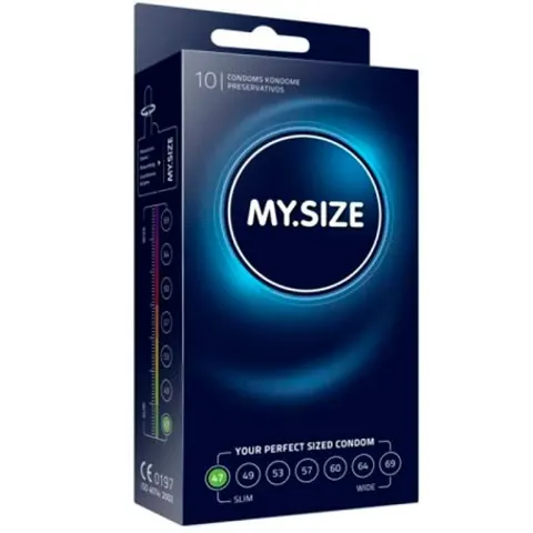MY Size PRO Condoms 47 MM 10 Units – image 1