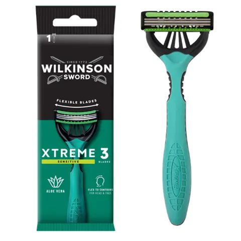 Rasoio usa e getta Wilkinson Sword Xtreme 3 Sensitive – 1 pezzo – immagine 1
