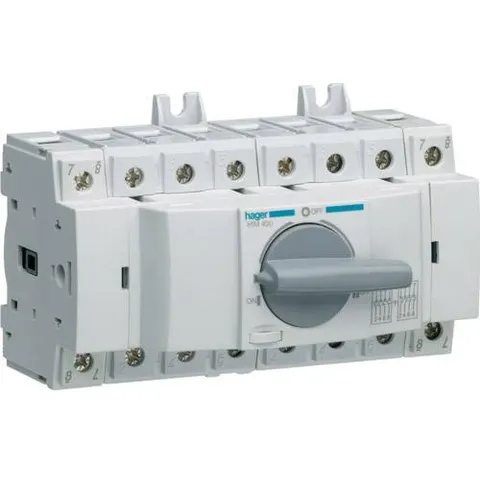 HAGER HIM406 - Load transfer switch, 4-pin, 63A – image 1