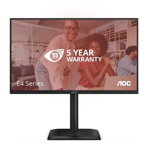 Monitor LED 23,8" 24E4U Full HD (Negro) - AOC – imagen 1