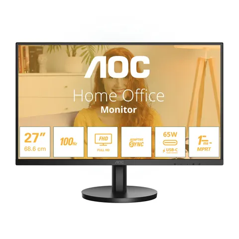 Monitor 27" Aoc 27B3CA2 1920x1080 (FullHD) 100Hz 4ms Ips 16:9 – zdjęcie 1
