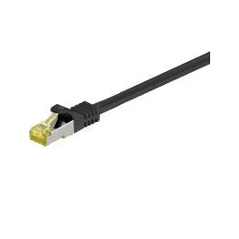 goobay Netzwerkkabel 91590 1 m – Schwarz – Bild 1