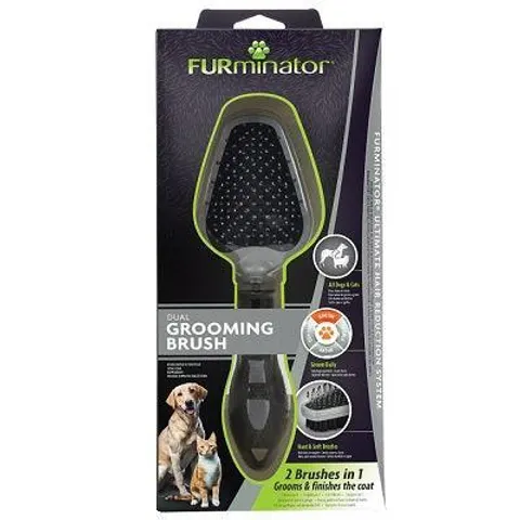 FURminator Dual Grooming Brush – image 1